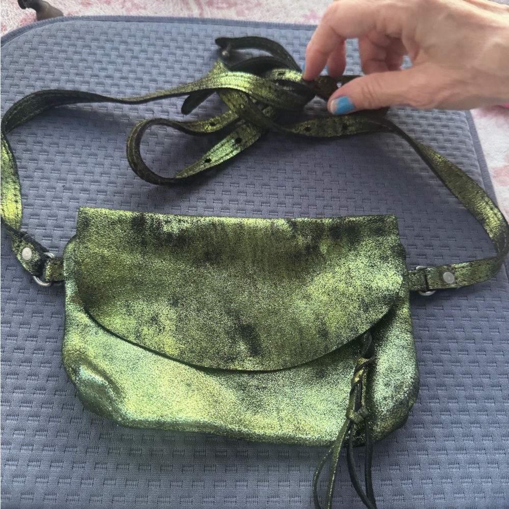Free people pyrite small Crossbody bag NWOT